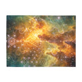 Sacred Geometry Blanket — Flame Nebula