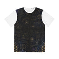 Men's Sacred Geometry Lounge Shirt — Cosmic Blueprint — Front View