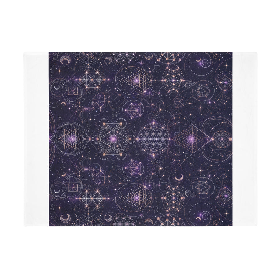 Sacred Geometry Blanket — Celestial Weave