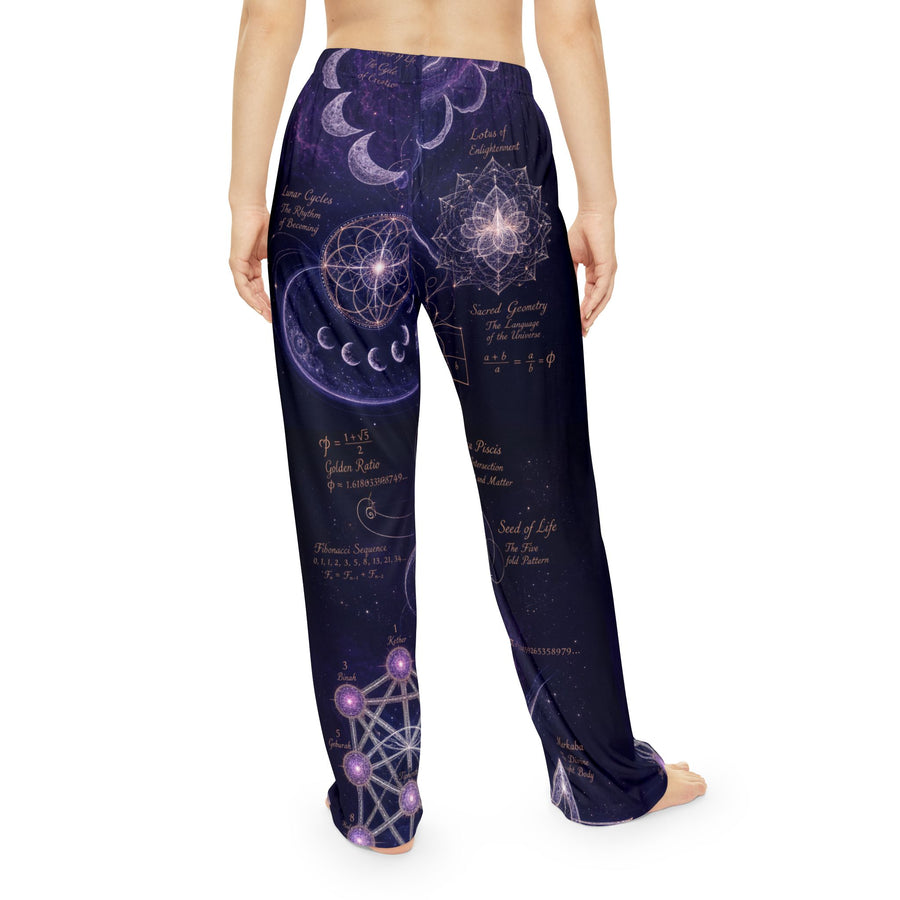 Women's Sacred Geometry Pyjama Pants — Sacred Feminine