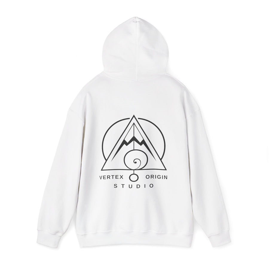 Origin Mark Hoodie — White