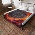 Sacred Geometry Blanket — Gamma Cygni Nebula
