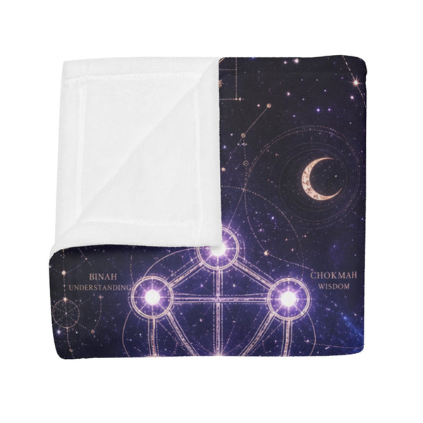 Sacred Geometry Blanket — Cosmic Bloom