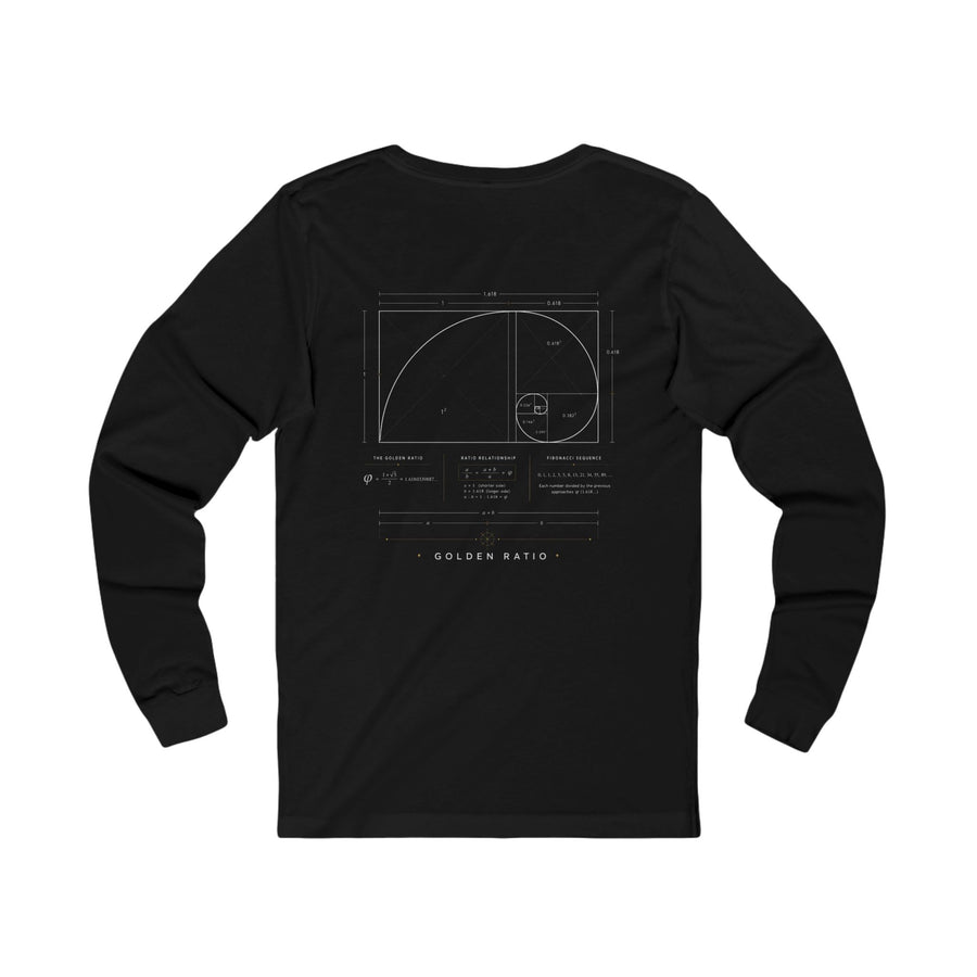 Golden Ratio Long Sleeve — Black