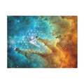 Sacred Geometry Blanket — Bubble Nebula