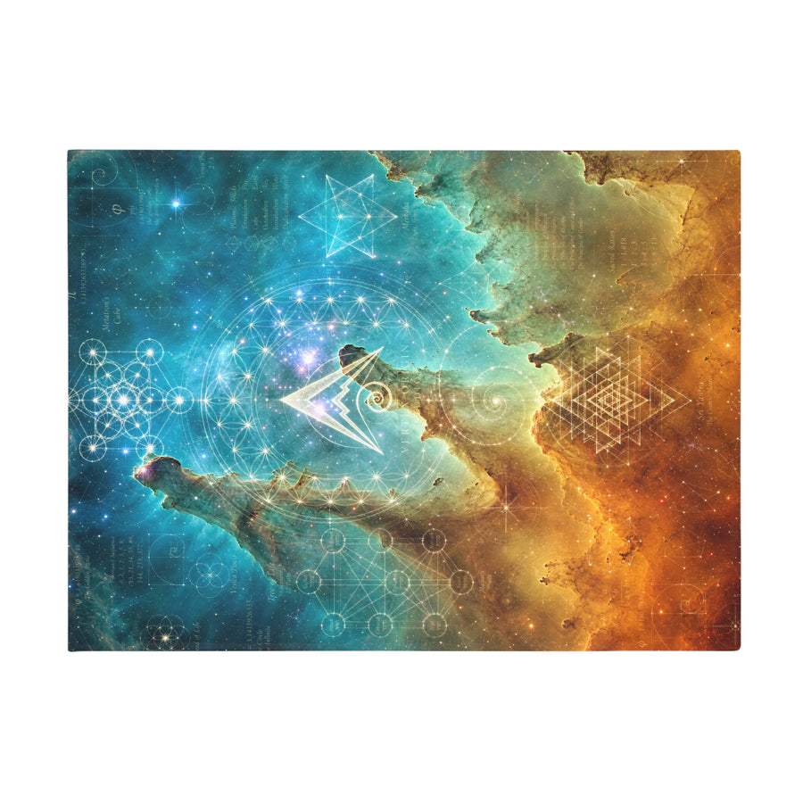 Sacred Geometry Blanket — Bubble Nebula