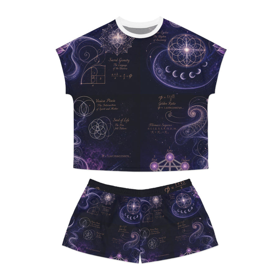 Women's Sacred Geometry Pyjama Set — Sacred Feminine