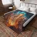 Sacred Geometry Blanket — Butterfly Nebula