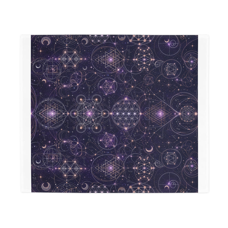 Sacred Geometry Blanket — Celestial Weave