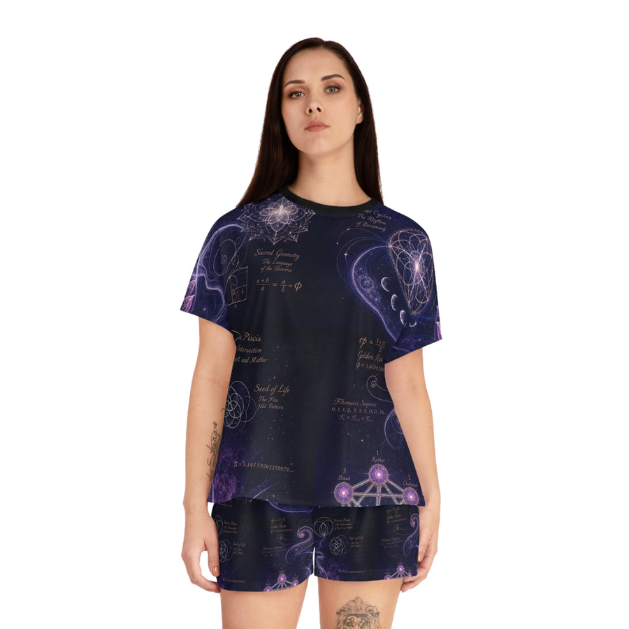 Women's Sacred Geometry Pyjama Set — Sacred Feminine