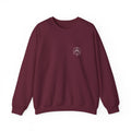 Aligned Crewneck — Maroon