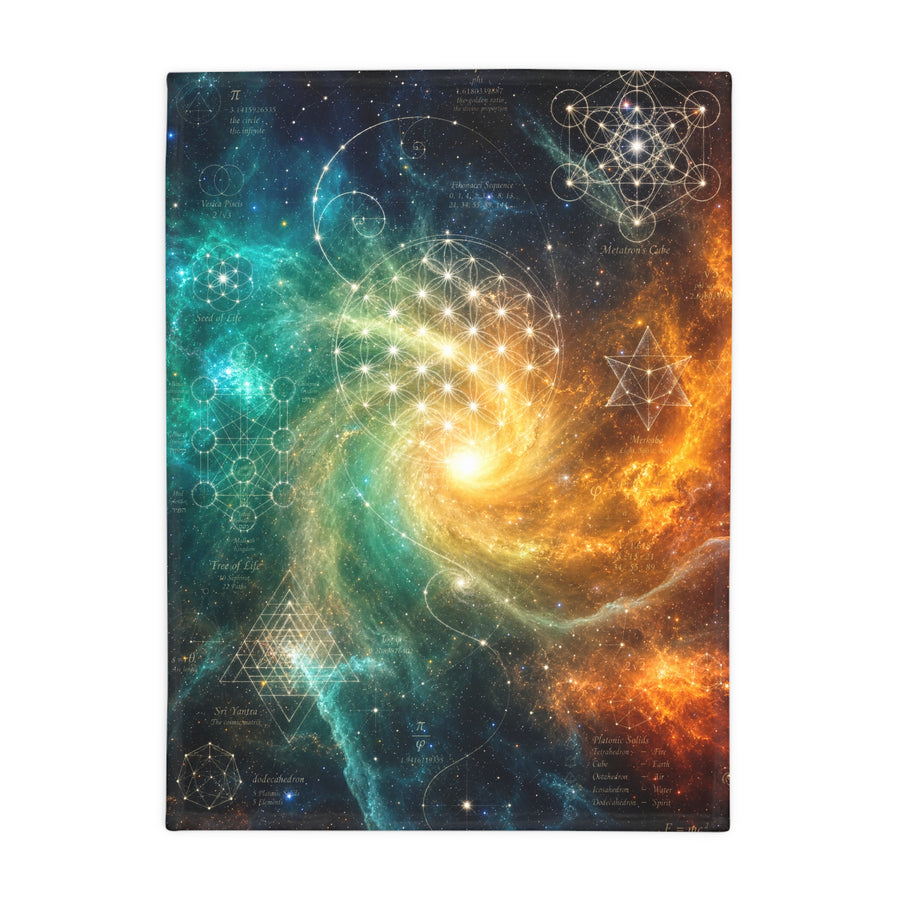 Sacred Geometry Blanket — Cat's Eye Nebula