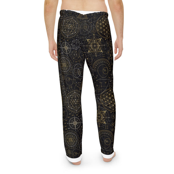 Pantalon de pyjama géométrie sacrée — Univers de l'origine — Homme