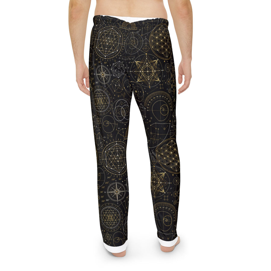 Men's Sacred Geometry Pyjama Pants — Origin Universe