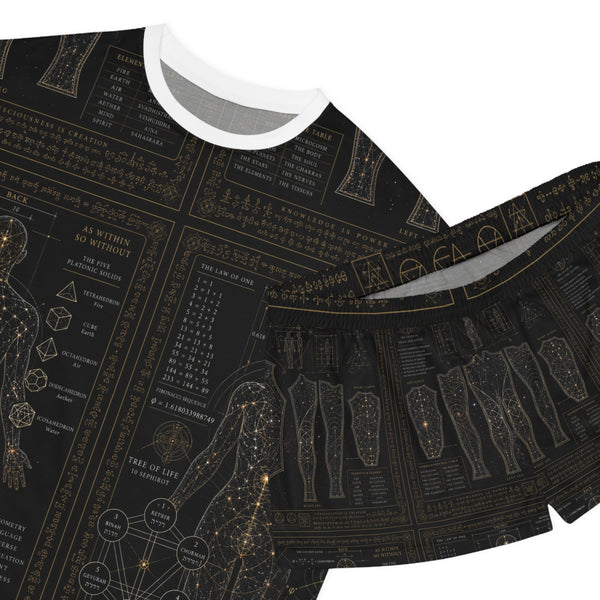 Ensemble pyjama géométrie sacrée — Plan sacré — Femme