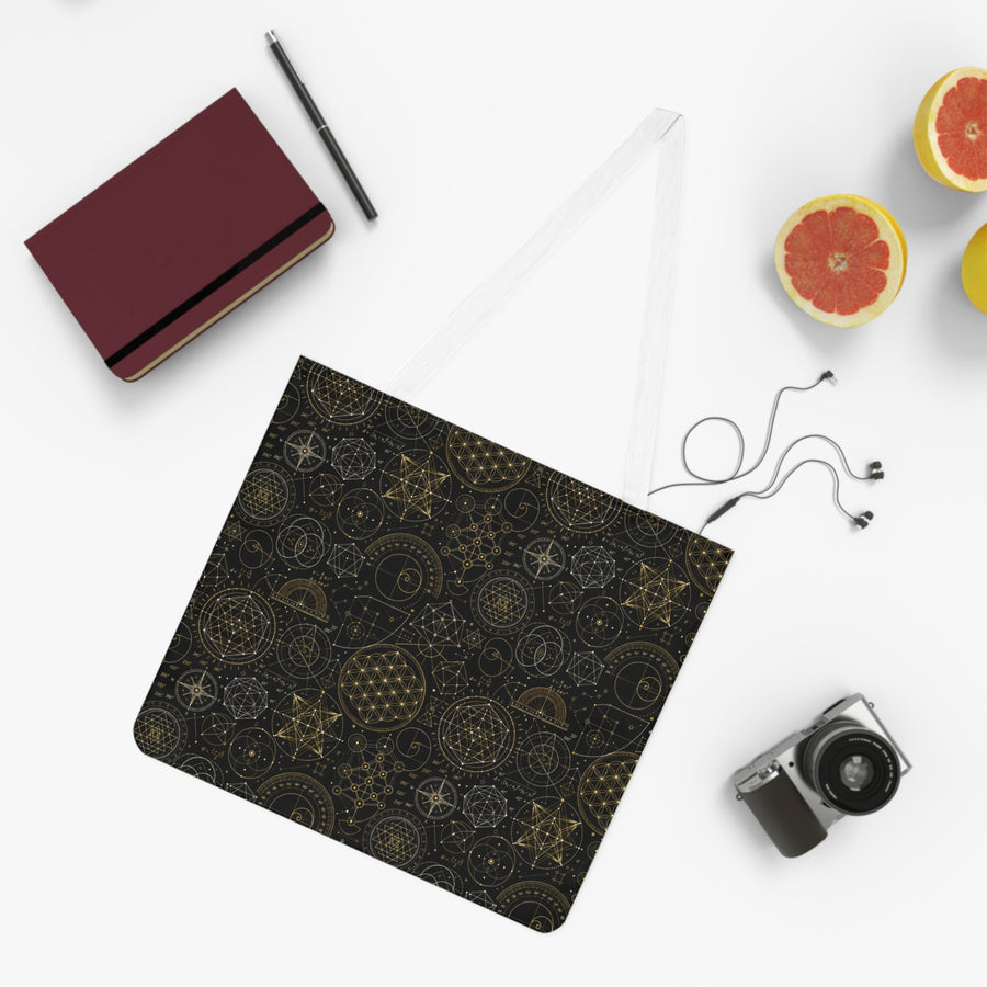 Sacred Geometry Tote Bag — Cosmic Blueprint