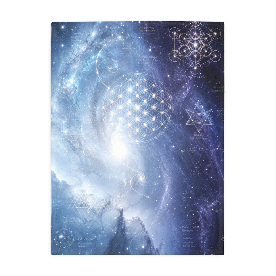 Sacred Geometry Blanket — Blinking Planetary Nebula