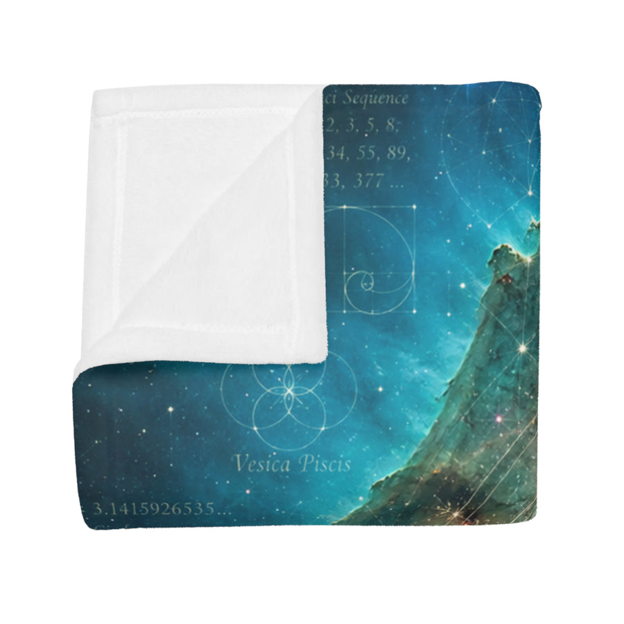 Sacred Geometry Blanket — Bubble Nebula