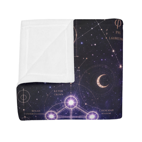 Sacred Geometry Blanket — Cosmic Bloom