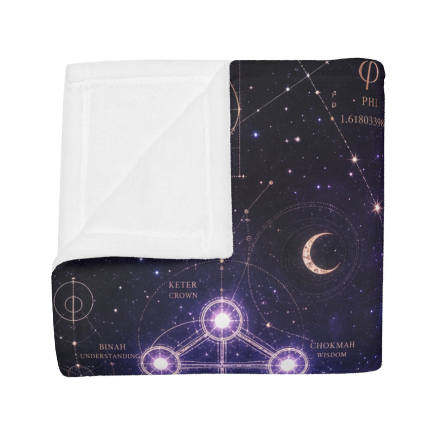 Sacred Geometry Blanket — Cosmic Bloom