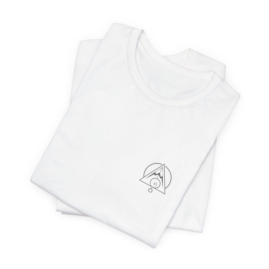Aligned Tee — White