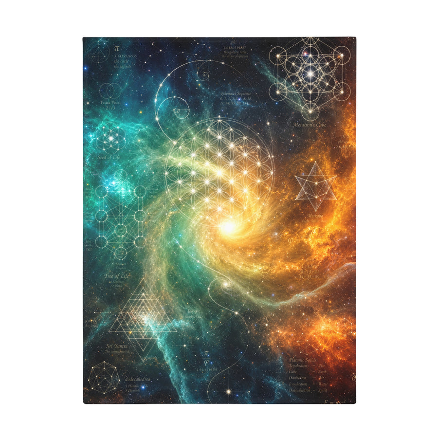 Sacred Geometry Blanket — Cat's Eye Nebula