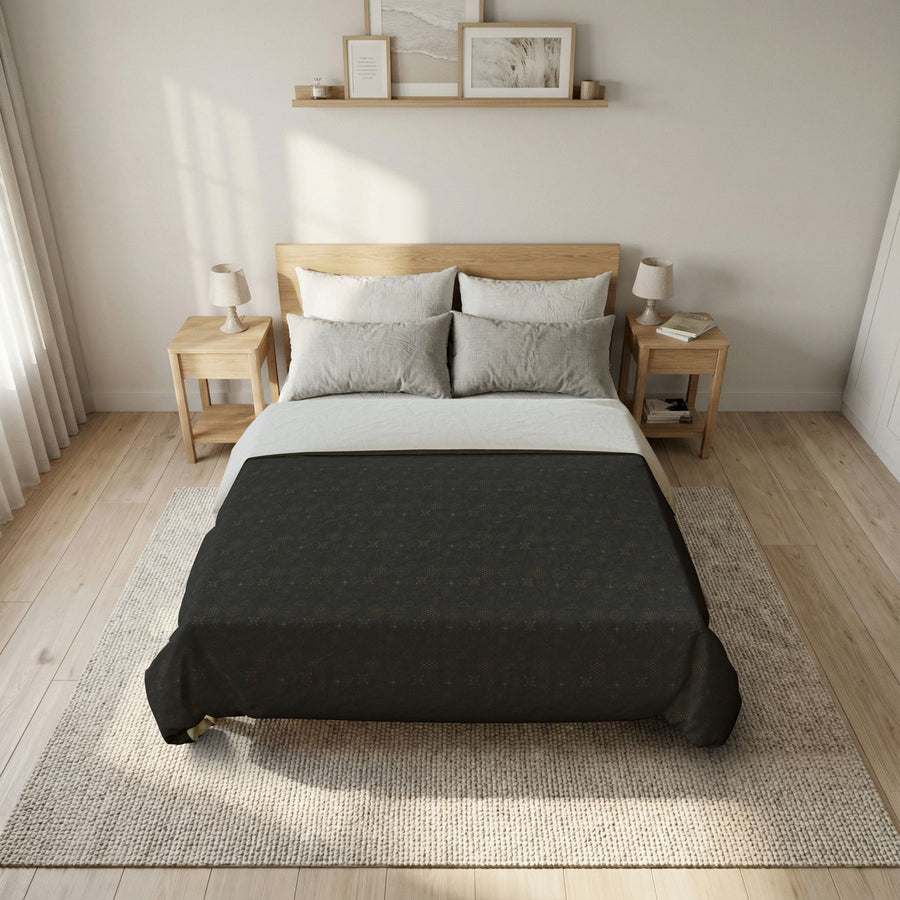 Sacred Geometry Cotton Duvet Cover - Origin Universe