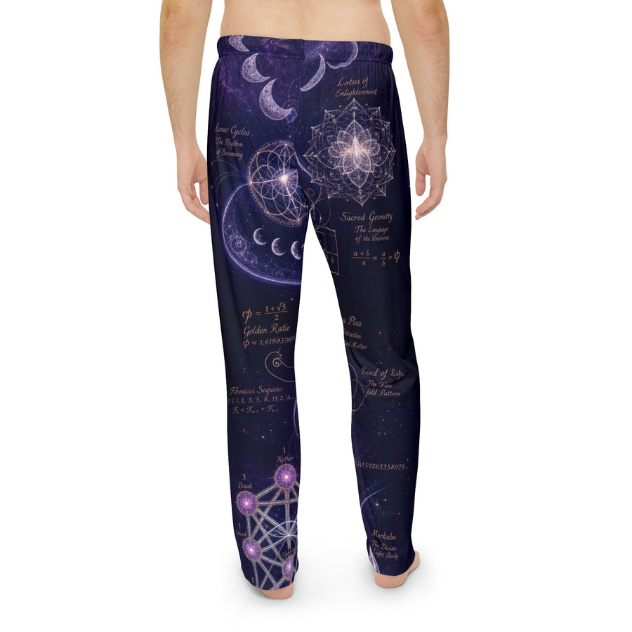 Men's Sacred Geometry Pyjama Pants — Sacred Feminine