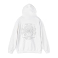 Sri Yantra Hoodie — White