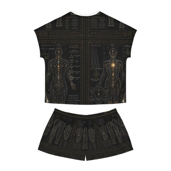 Ensemble pyjama géométrie sacrée — Plan sacré — Femme