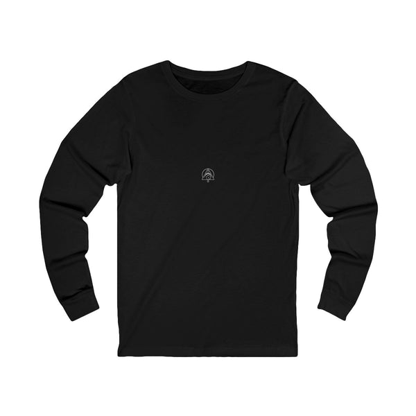 Aligned Long Sleeve — Black — Front