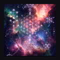 Sacred Geometry Throw Pillow Case — Cosmic Bloom