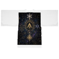 Sacred Geometry Kimono Robe — Origin Universe — Front