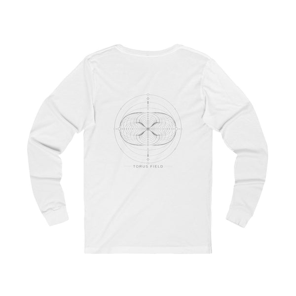 Torus Long Sleeve — White — Back Design