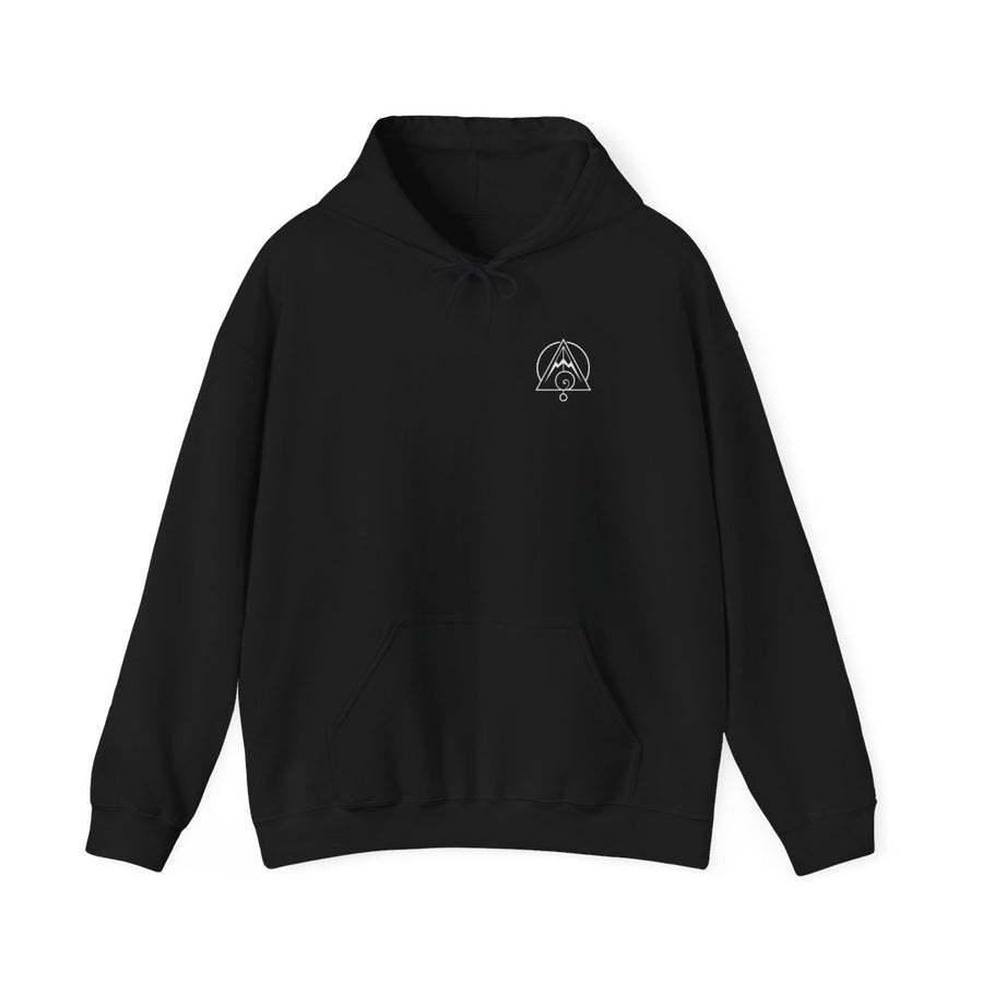 Seed of Life Hoodie — Black — Front