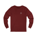 Fibonacci Spiral Long Sleeve — Cardinal — Front