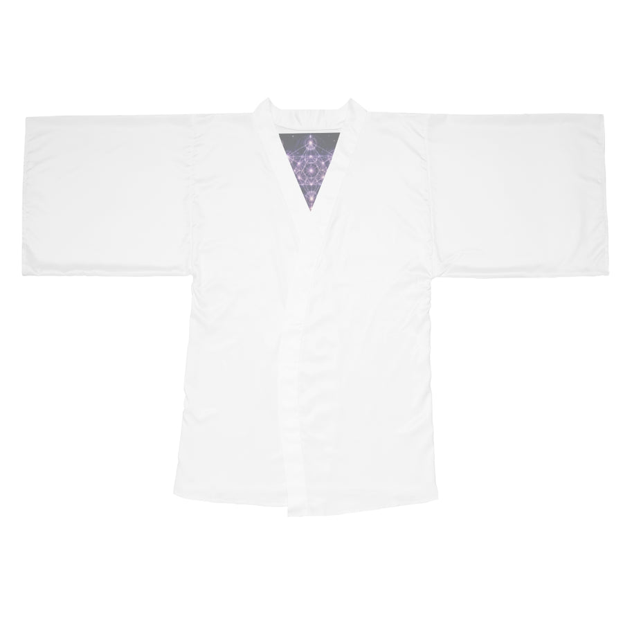 Sacred Geometry Kimono Robe — Divine Origin — Back