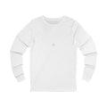 Aligned Long Sleeve — White (Circle) — Front