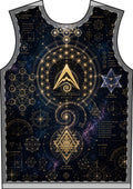 Men's Sacred Geometry Pajama Set — Origin Universe — Back
