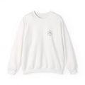 Origin Mark Crewneck — White — Front