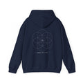 Seed of Life Hoodie — Navy — Back Design