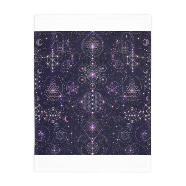 Sacred Geometry Blanket — Celestial Weave