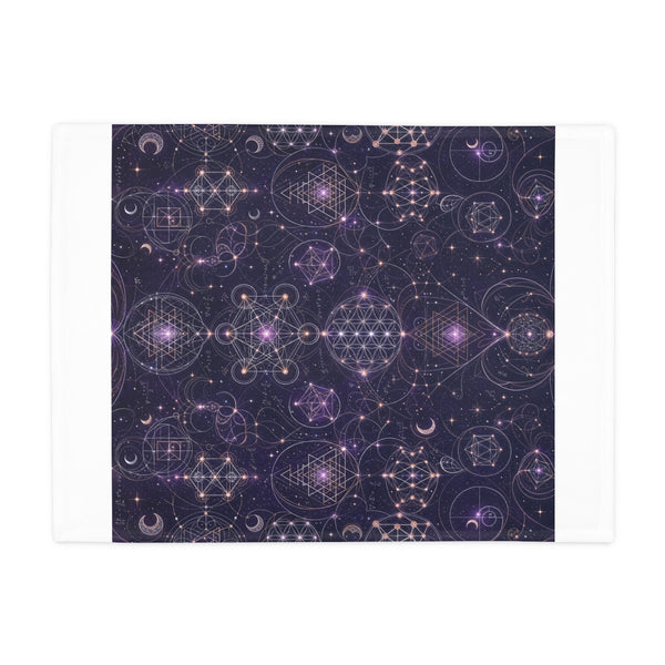 Sacred Geometry Blanket — Celestial Weave