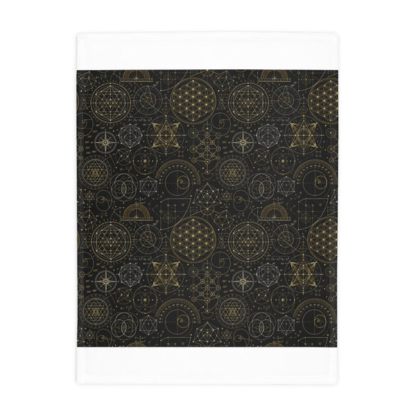 Sacred Geometry Blanket — Cosmic Blueprint