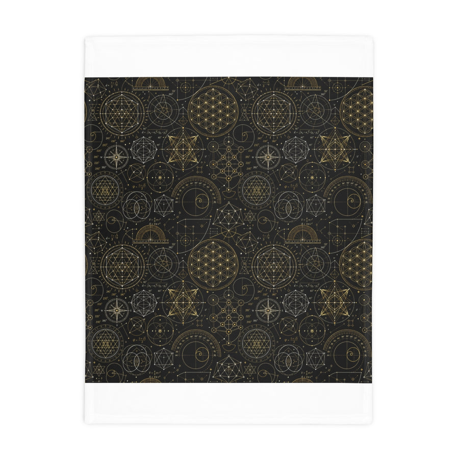 Sacred Geometry Blanket — Cosmic Blueprint