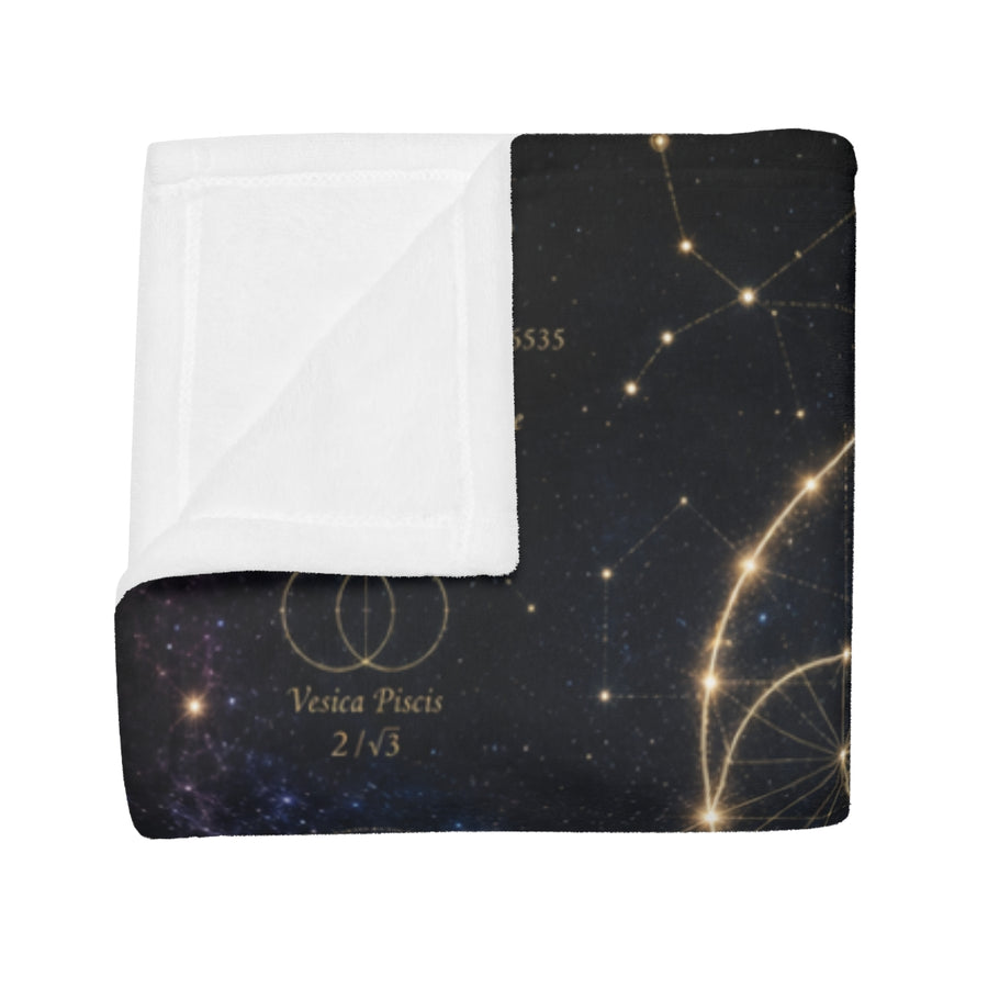Sacred Geometry Blanket — Cosmic Constellation