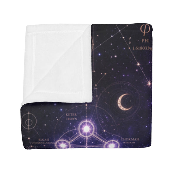 Sacred Geometry Blanket — Cosmic Feminine