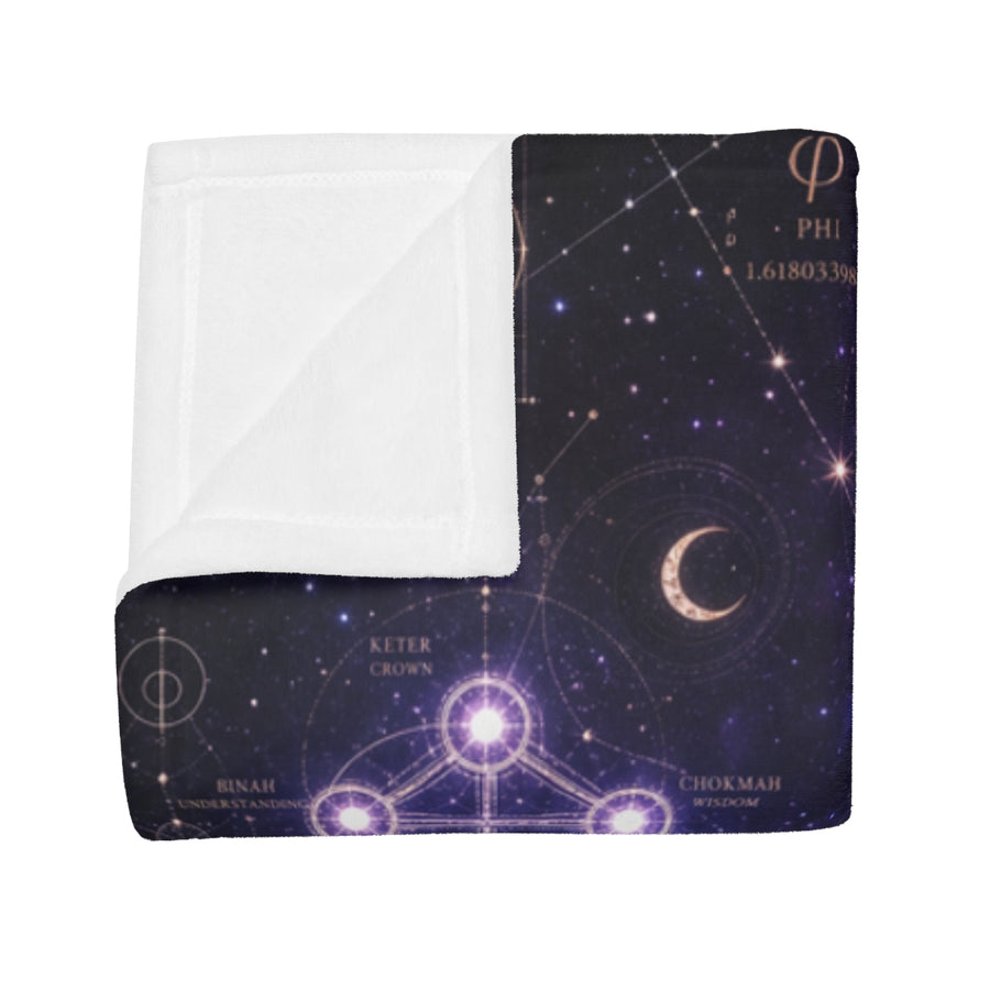 Sacred Geometry Blanket — Cosmic Feminine