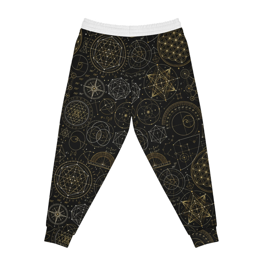 Sacred Geometry Joggers — Cosmic Blueprint