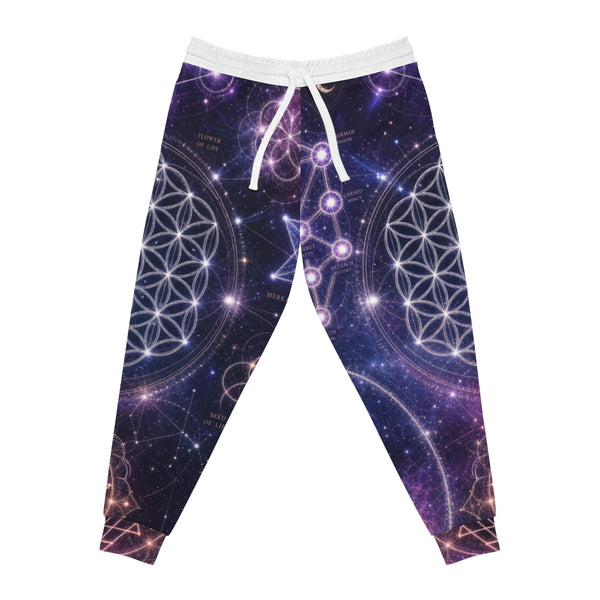 Sacred Geometry Joggers — Cosmic Feminine